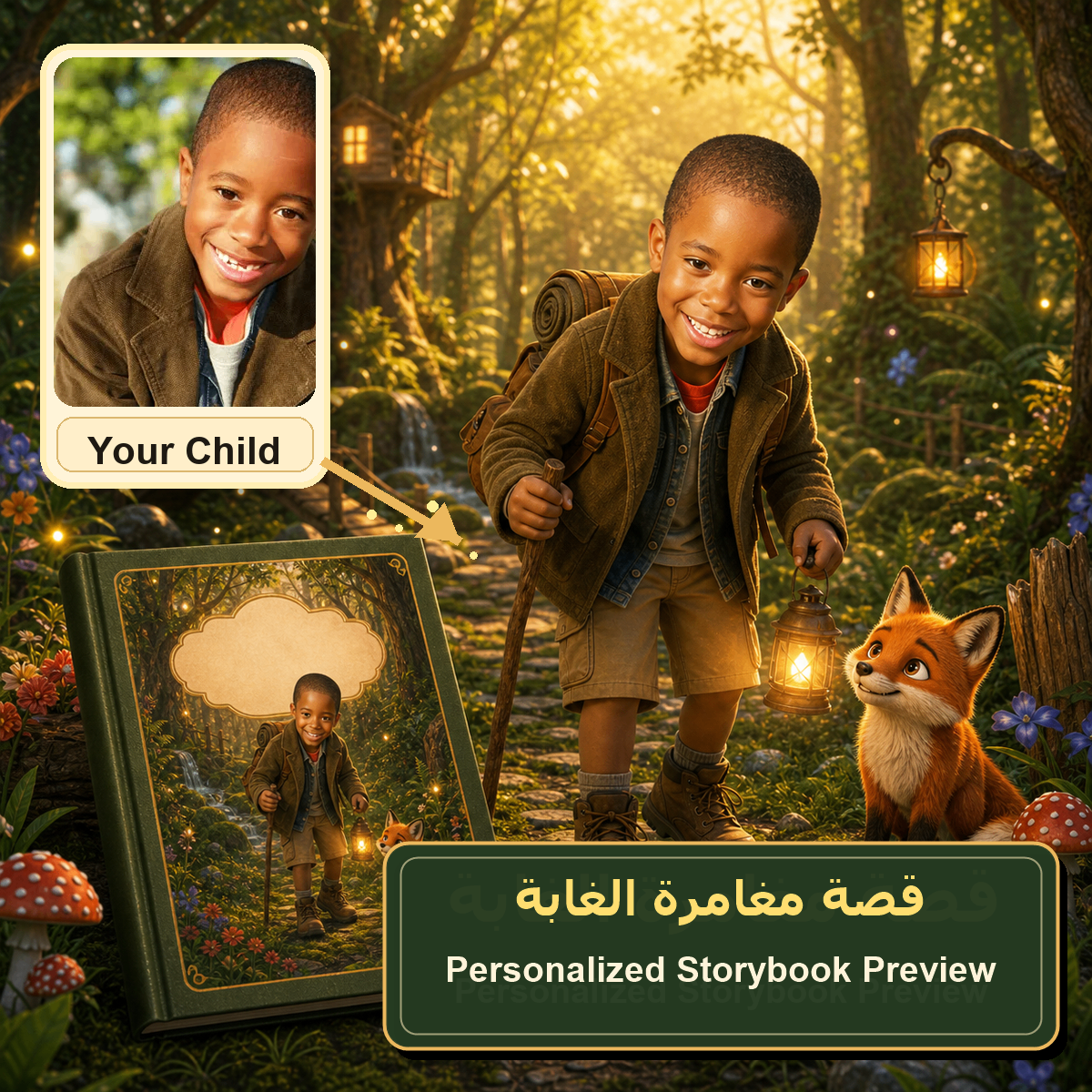 قصة مغامرة الغابة